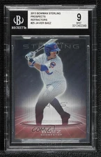 2013 Bowman Sterling Prospects Refractor /199 Javier Baez #BSP-25 BGS 9 MINT