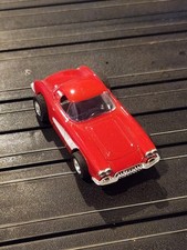 TYCO HP7 Slot Car 9024 1960 '60 CORVETTE Red RUNS 