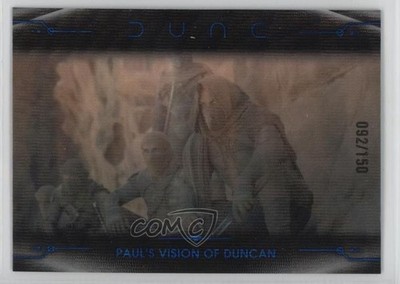 2024 Chrome Dune Eye of Ibad Blue Wave Refractor /150 Paul's Vision Duncan 19c6