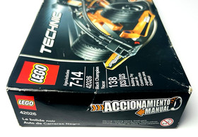 Lego Technic 42026 Black Champion Racer Building Kit - New/Sealed Box Damage