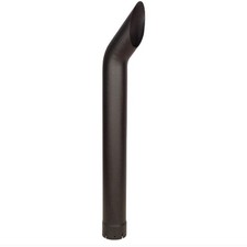 Universal Exhaust Stack Pipe - 5 X 48 Curved Black Universal Exhaust Stack Pipe - 5 X 48 Curved Black