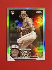 2023 Topps Chrome Update #USC126 Thaddeus Ward RC Rookie Sepia Refractor