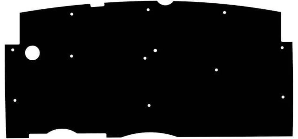 Almohadilla de aislamiento Firewall Sound Deadener para 1938 LaSalle Series 50 Foto 4 de 4