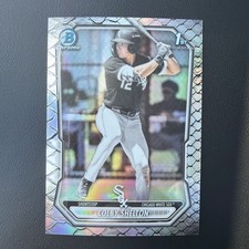2026 Bowman Chrome Reptilian Refractor BCP-144 Colby Shelton, Chicago White Sox