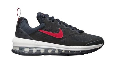 NIKE AIR MAX GENOME (GS) OBSIDIAN NAVY RED CZ4652 400 KIDS Size 7 Youth