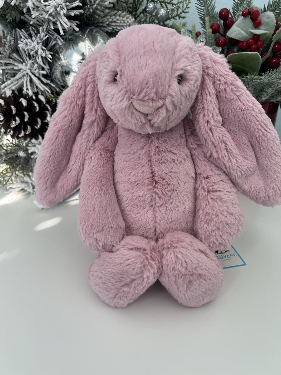 Jellycat Bashful Bunny Tulip Pink Medium BNWT | eBay
