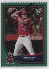 2018 Topps Big League Green Box Cards Mike Trout #B1 0q3