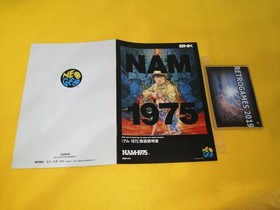 Neo Geo  AES SNK  NAM 1975  NEOGEO  AES RENTAL VERSION