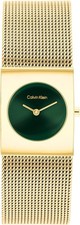 [Calvin Klein] Pulso esfera verde pulsera de acero inoxidable 25100136