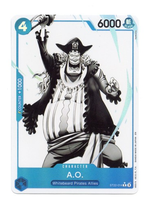 #ad A.O. Parallel ST22 014 C Foil One Piece Starter Deck 22: Ace amp; Newgate Eng NM $3.72