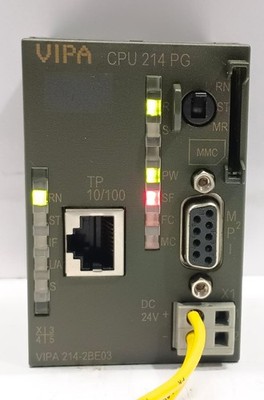 VIPA 214-2BE03 CPU214 PG, 96KB, Ethernet RJ45 Port
