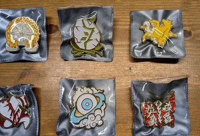 リンバスカンパニー　ビンバッジ　12枚 Limbus Company Pin Prisonor Badge Complete Set of 12 Project Moon