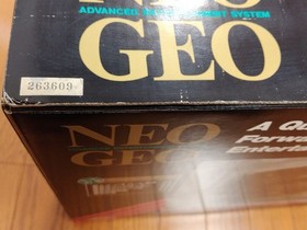 SNK Neo Geo AES Console with Fighting Stick NEO 2 Games Memory Card Japan Used
