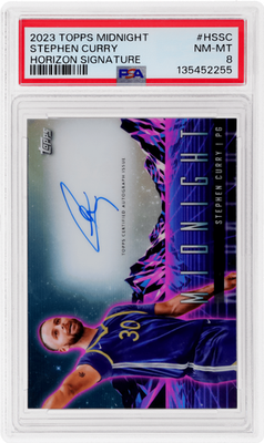 2023-24 Topps Midnight - Horizon Signatures Stephen Curry #HS-SC