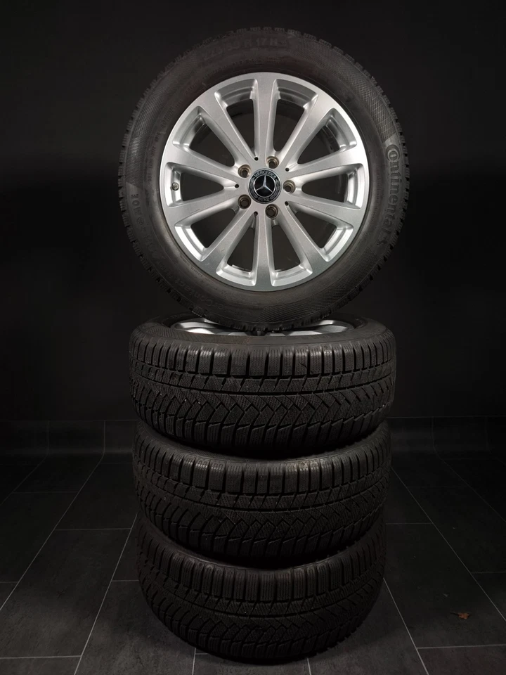 4 Winterräder 225 55 R17 Mercedes E-Klasse W213 S213 A238 C238 17" Alufelgen RDK - Bild 2 von 3