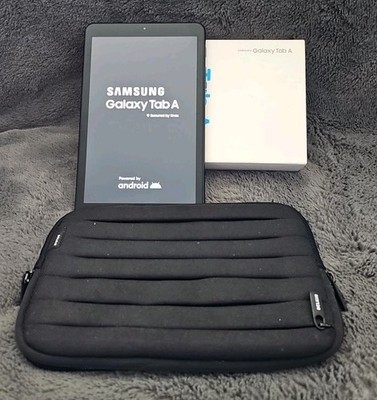 Samsung Galaxy Tab A 8'' SM-T387V 32GB Verizon WIFI Cellular W Case In Box Bundle