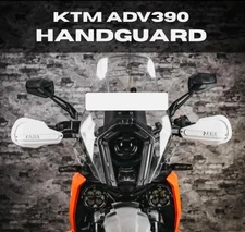 HANDGUARD WHITE FIT FOR KTM ADVENTURE 390 ( 2025 ONWARDS )