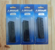 Mec-Gar MecGar 1911 Magazine;  Blued;  Holds 9 Rounds of 9mm;  3 Mags; MGCGOV9LB
