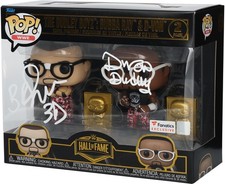 Bubba Ray & D-Von The Dudley Boyz Autographed Hall of Fame Funko 2-Pack Figurine