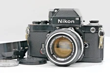 Meter Works [N MINT] Nikon F2 Photomic DP-1 Black 35mm SLR 50mm F1.4 From JAPAN