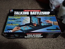 Electronic Talking Battleship Game 1989 Milton Bradley Tested And Working