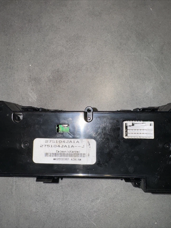 NISSAN NAVARA NP300 05/2015-2023 HEATER/AC CONTROLS SINGLE ZONE CLIMATE TYPE - image 2 of 4