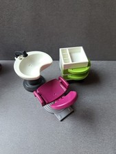 Playmobil Zubehör | Friseur Waschbecken Stuhl Wagen