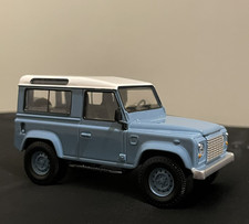 Diecast Norev Land Rover Defender 1:43 Blue Metal 1995 New In Box