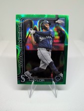 2025 Topps Chrome Update - Josh Naylor #USC62 Green Lava  /99 (Bookend 99/99!)