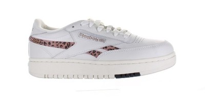 Reebok Womens Club C Double Revenge Beige Fashion Sneaker Size 9 (7794661)