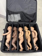 LOT OF 5 Realityworks RealCare Baby 3 Female (No X-Stick) UNTESTED AS-IS