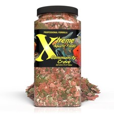 Xtreme Community Crave Flake - Krill Spirulina Blend for Vibrant Colors,