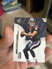 Upper Deck 2008 SP Authentic Matt Schaub Houston Texans #24 NFL Football Card