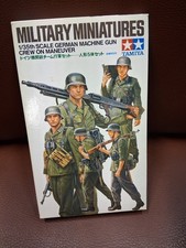 Tamiya 1/35 35184 ( MM - 184 ) GERMAN MACHINE GUN CREW ON MANEUVER  5 Mann  OVP
