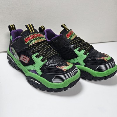 Skechers Boys Mega Truck Monster Jam Shoes Sneakers Sz 3 Youth