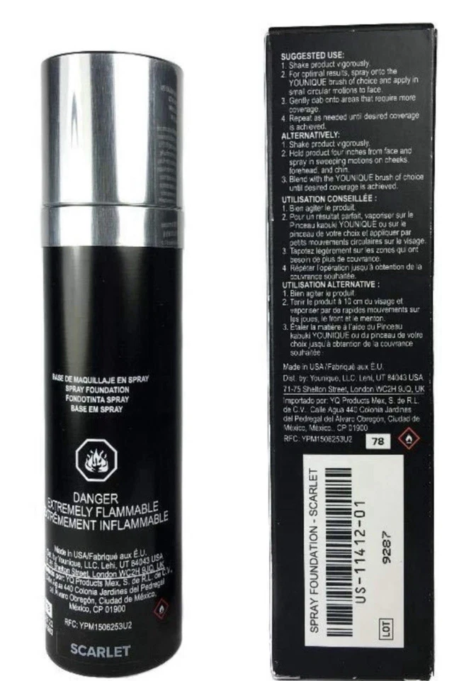 Base Younique Touch Spray VELOUR Tamaño Completo 1.6oz Descontinuada TOTALMENTE NUEVA Foto 2 de 3