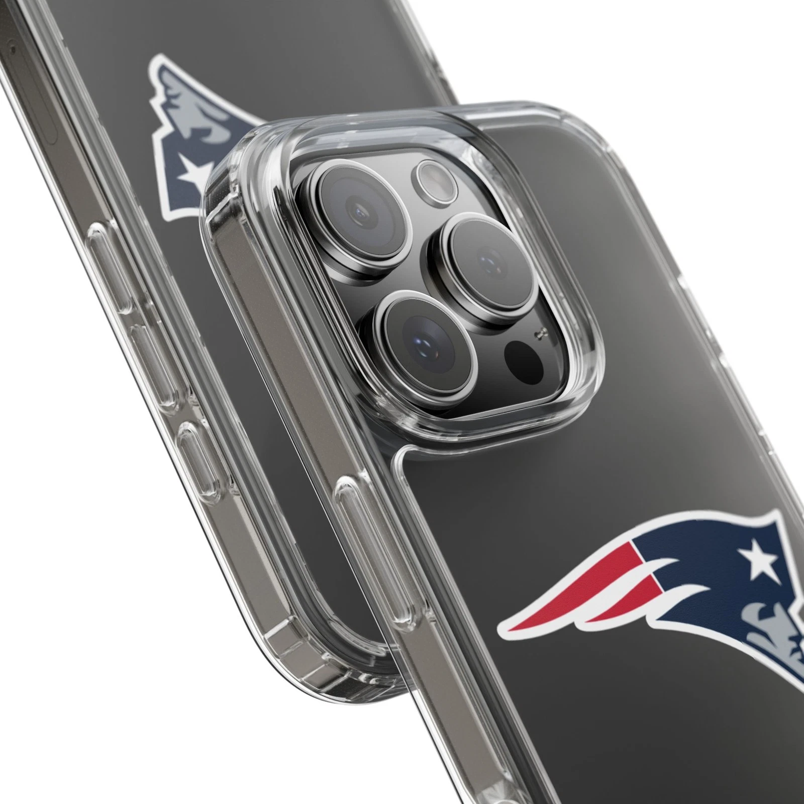 New England Patriots Clear Phone Case for iPhone