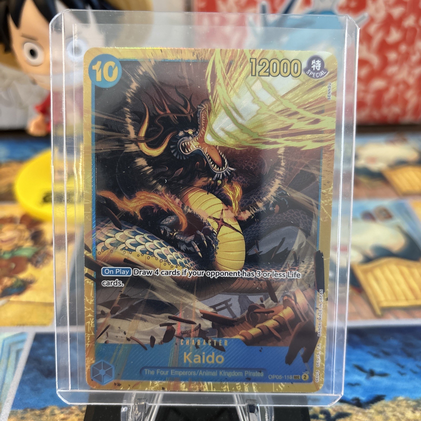Kaido SEC OP05-118 One Piece Card Game: Awakening of the New Era English