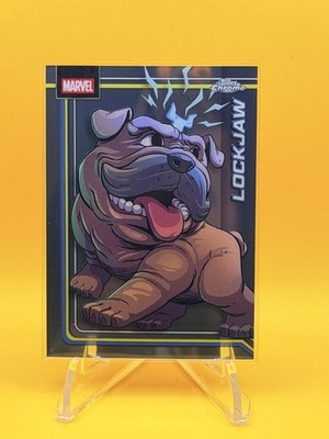 2026 Topps Chrome Marvel Comics #70 Lockjaw
