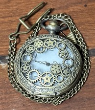 Steampunk pocket watch