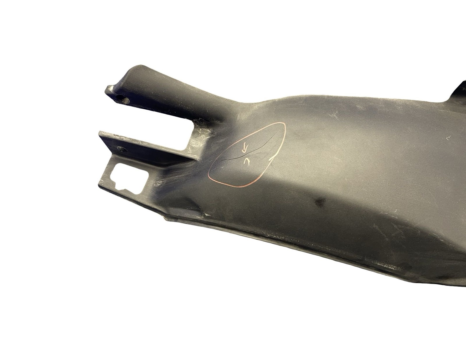 2017-2023 AUDI R8 V10 4S RWS FRONT RIGHT HOOD COMPARTMENT TRIM PANEL 4S0821170A