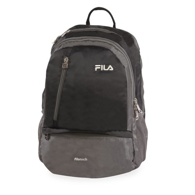 Duel Tablet and Laptop Backpack, Black/Grey, One Size