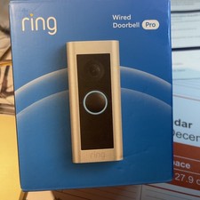 Ring Wired Doorbell Pro - New