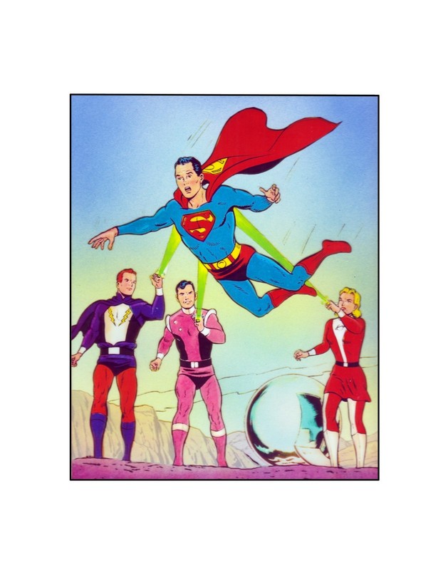 Legion of Super-Heroes/ Betrayed / Silver Age DC Comic book Sericel / Curt Swan