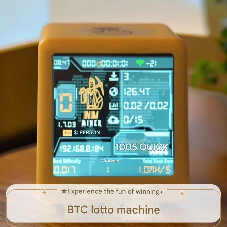1060Kh/s NerdMiner V2 NMMiner BTC Solo Miner Bitcoin Home Mining Lotto ...