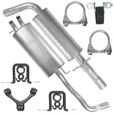 Schalldämpferset Auspuffanlage Auspuff für Audi A3 8L 96-03 1.8 T Montagesatz