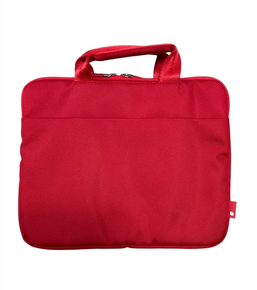 Capa de transporte de náilon Incase para tablet Apple MacBook Android 10” - Vermelha - Imagem 2 de 4