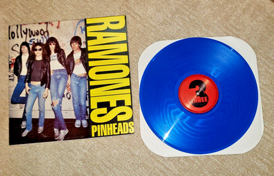 RARE LP unofficial release PINHEADS, RAMONES --- RARE