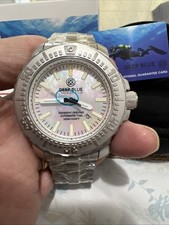 DAYNIGHT OPS PRO-TUBES AUTOMATIC🍻46M BEZEL PLATINUM❤️WHITE MOTHER Of PEARL🔥