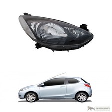 Hauptscheinwerfer Scheinwerfer rechts H4 ohne Motor passt für Mazda 2 08-14